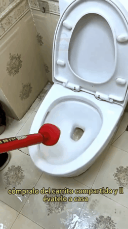 Sopapo Destapador Wc Inodoro Presión Red