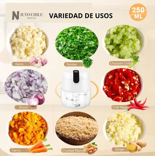 Procesador De Alimentos Electrico 250ML