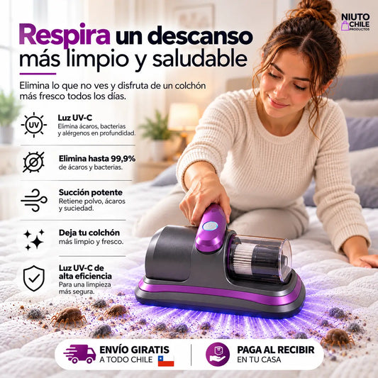 Aspiradora Profunda Eliminacion Acaros